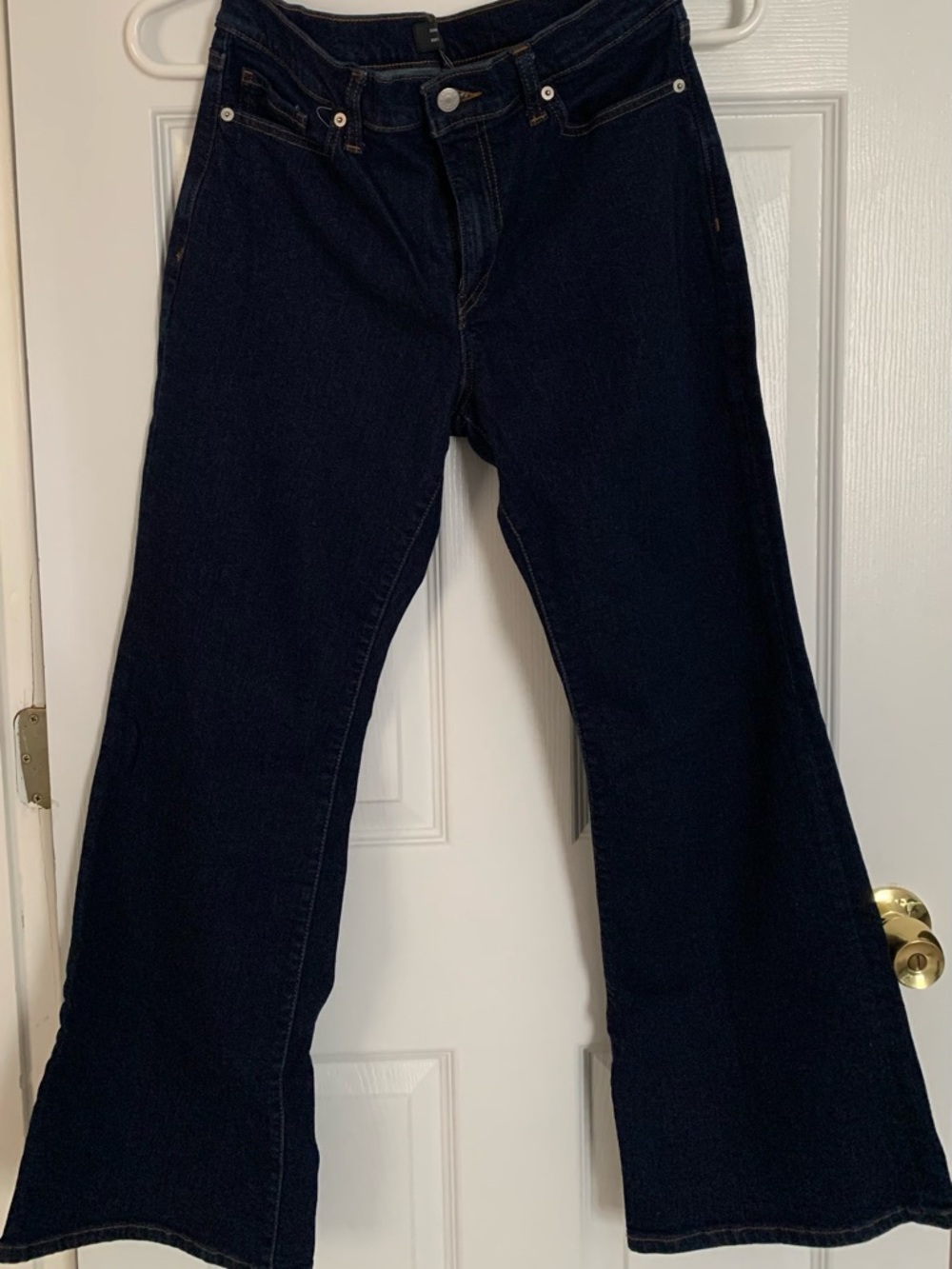 Banana Republic Dark Indigo Boot-Cut Jeans